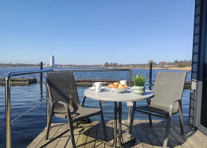 Hausboot Fjord Serina Mit Biosauna In Schleswig